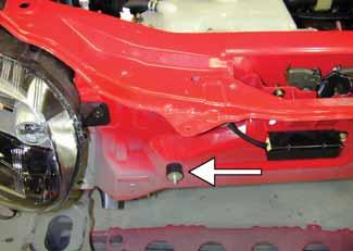 Install the reducing coupler onto the end of the intake pipe and secure using the