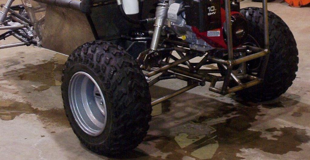 compete with miniature off-road vehicles they have built.) The vehicle was entirely designed and fabricated by the club according to SAE guidelines.
