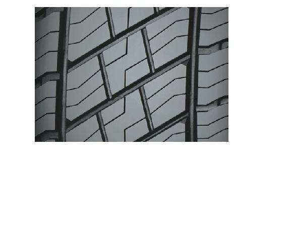 Catalogue All season Silica-based compound for improving wet and dry traction without sacrificing tread wear Two wide circumferential grooves