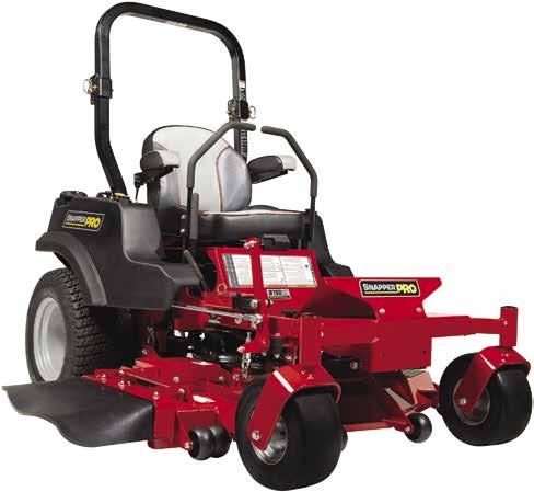 Choose from Kawasaki FX730V, or Vanguard 810 EFI Engine options Two-stage industrial air-cleaner Easy access oil drain Independent, commercial Hydro-Gear ZT-4400 Transaxles feature 8.