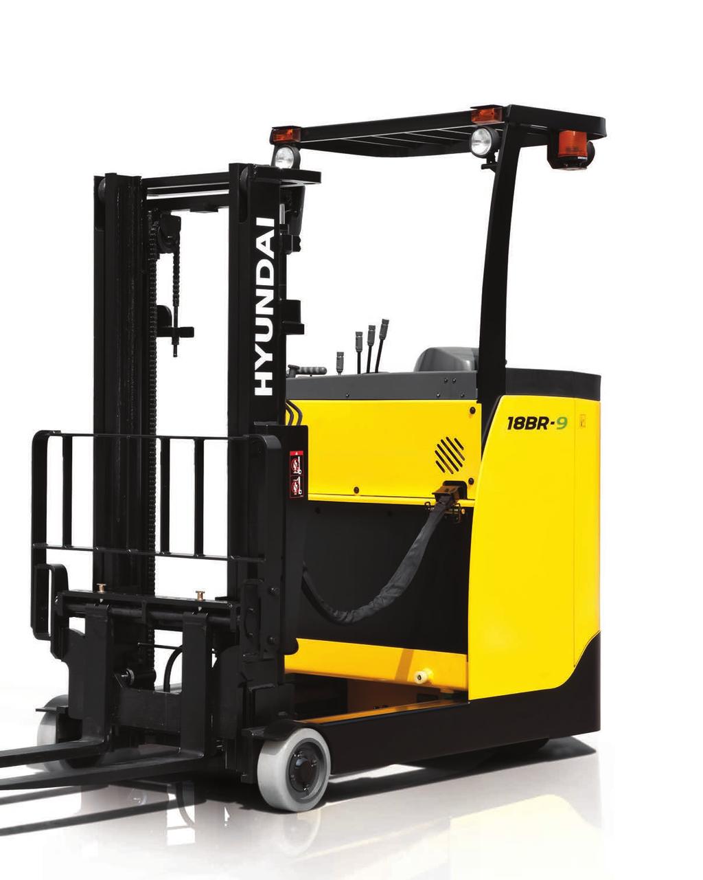 Compact forklift with proven AC technology Maximum performance Comfortable operating