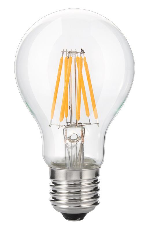 LED TRIMS & BULBS I a19 led filament bulb a19-fla 30,000 HOURS :: Voltage: 120V :: Watts: 7W :: Lumens: 800LM :: CRI: >80 :: Beam Angle: 360 :: Base: E26 Medium :: Lifespan: 30,000 Hours :: Dimmable: