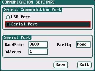 See detailed information about communication port protocol in icharger Duo Protocol.