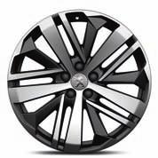 cut alloy wheels (Shiny Haria Grey) - - STD STD - 17" Miami