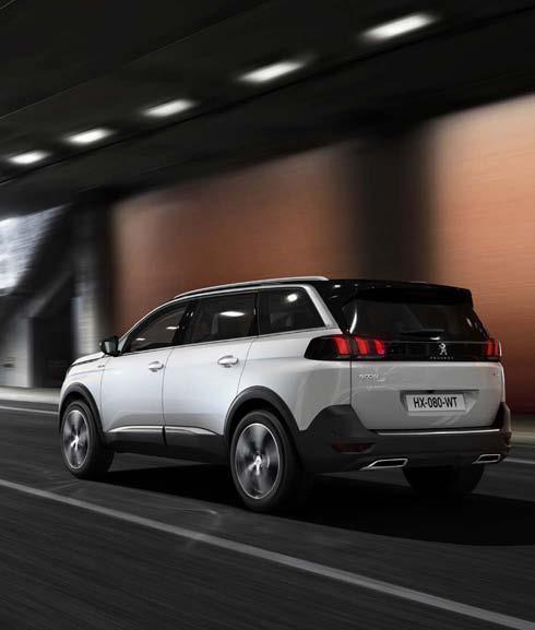 NEW PEUGEOT 5008 SUV: STANDARD SPECIFICATION ACROSS THE RANGE, FROM ACCESS TRIM Step into a new dimension.