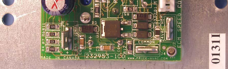 0-100% Fault Mode 0-1 VDC (at POT taps) 1-5 VDC (at POT taps) 1-2 VDC (at BAS taps) 2-10 VDC (at BAS taps) Measure input voltage ensure 24 VAC +/- 10% Check wiring to speed control (ensure 24 VAC HOT