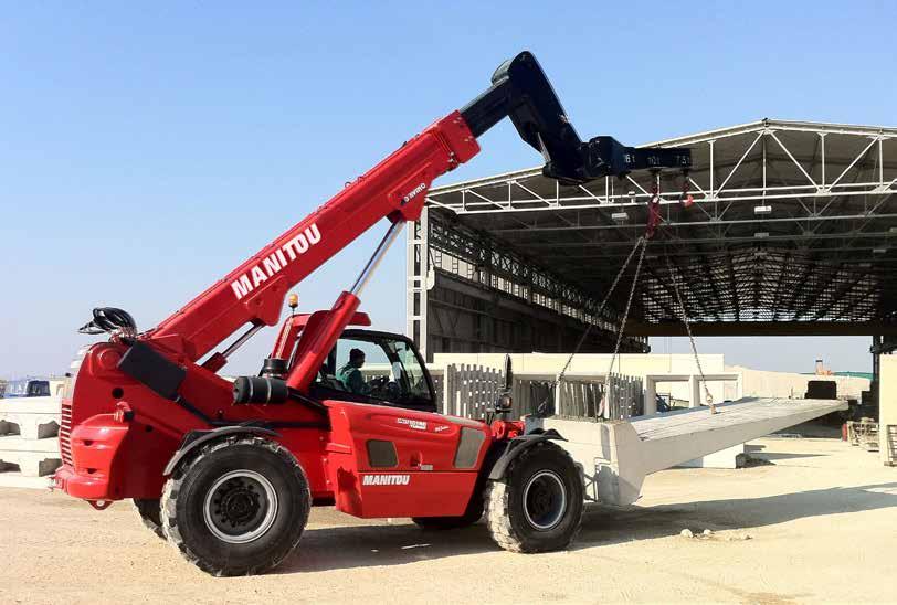 SUCCESS THROUGH IMAGINATIVE POWER MANITOU, the world s largest manufacturer of all-terrain material handling equipment, began its roots in a family tradition of innovation and imaginative power.