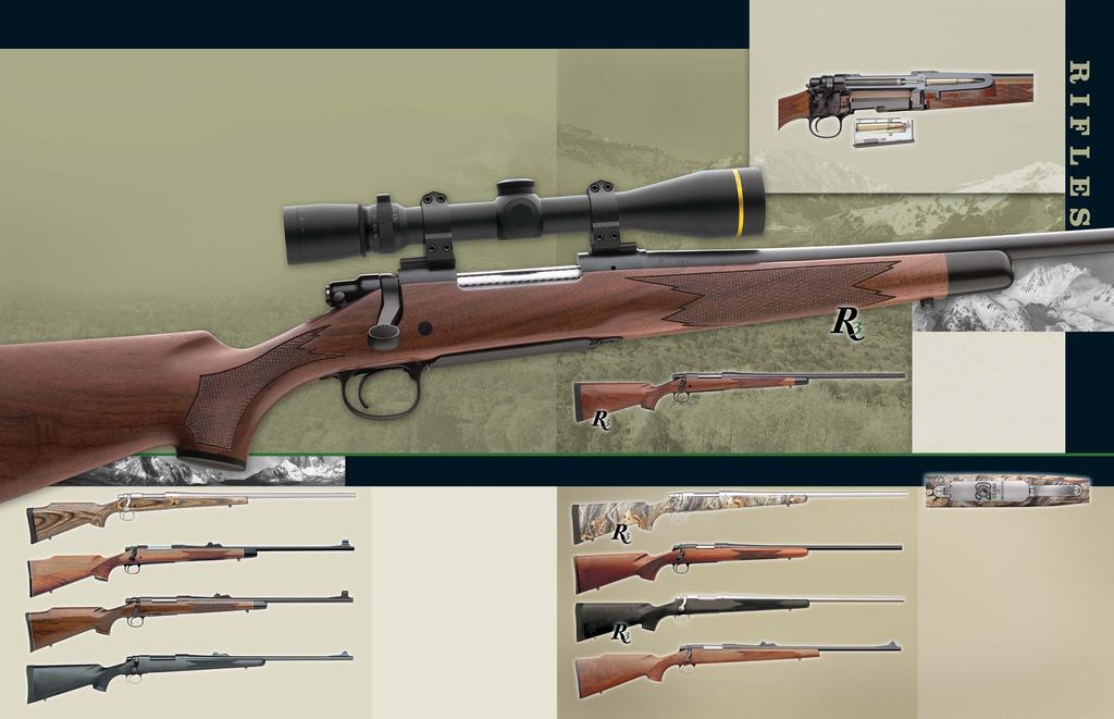 M O D E L 7 0 0 UNRIVALED OUT-OF-THE-BOX ACCURACY. It s the rifle that changed the landscape of firearms the Remington Model 700. What sets the Model 700 apart? It s in the way it all comes together.