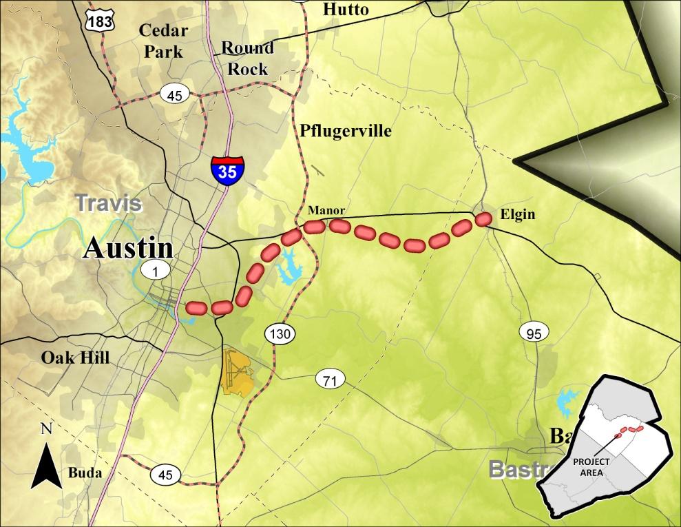 RAILWAY Proposed Project Passenger Rail from Austin to Elgin The purpose of the proposed commuter rail project is to provide an alternate mode of transportation that will remove traffic from the