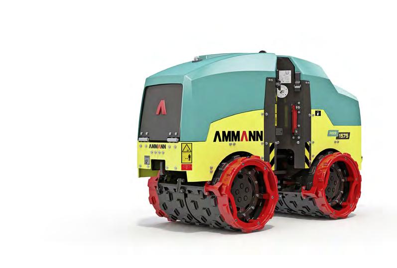 FEATURES & BENEFITS READY FOR THE CHALLENGE Trench work is difficult, but Ammann ARR Trench Rollers are ready for the challenge.