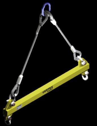 CERTEX STANDARD BEAMS 4 Certex Standard Lifting / Spreader Beams Our standard lifting / spreader beams are designed according the Machinery Directive 2006 /42/EC, with safety factor 4:1 and comes in