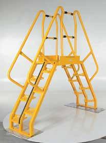 Heavy-duty uniform capacity rating of 350 pounds per unit. Includes lag-down points for securing to floor, mounting hardware not included. Steel construction with baked-in powder-coated toughness.