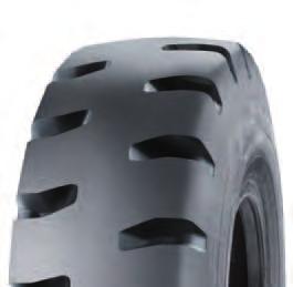 Smooth central tread area ensures maximum surface contact maximum protection in aggressive applications. Non-directional and specially protected tread pattern.