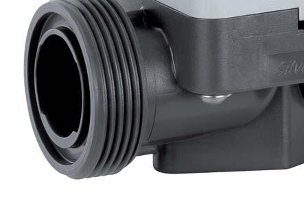 spigots and union ends Concave shut off diaphragm, EPDM Groove for O-ring Valve