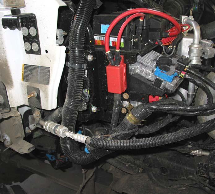 17 April 2006 1023310/ 1023311 GMC C4500/5500 Exhaust Brake 10 LLY Engine Locate the vehicles ECM, remove the first ECM connector.