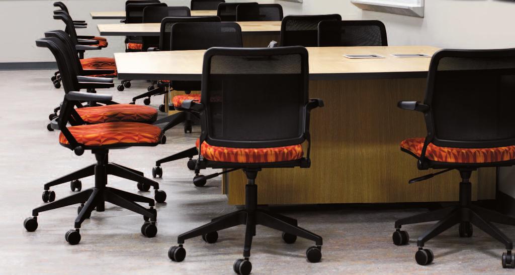SIMPLE FUNCTION TASK CHAIRS When simple is all you need, KI s simple function task chairs provide