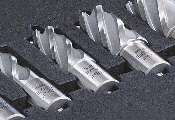 EVOLUTION OFFERS A FULL RANGE OF ANNULAR CUTTERS FOR A WIDE VARIETY OF DRILLING APPLICATIONS Annular cutters save time and energy when compared to other hole producing methods.