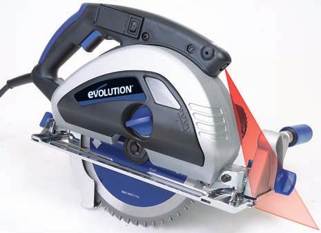 With supplied mild steel blade, this saw has maximum capacity through 1/2" material.