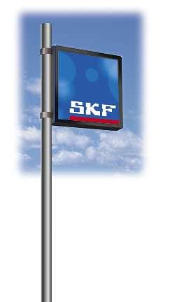 SKF50 Curved square sign Curved metal sign.