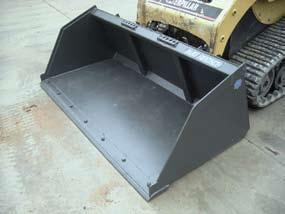 4-in-1 Bucket This heavy duty 4-in-1 bucket will make a skid steer or compact track loader into a very versatile