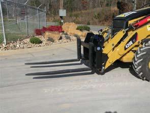 for backhoes with quick coupler attachments.