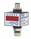5 % ± 1 digit Up to 2 switching outputs configurable 5 different pressure units adjustable Front view Top view Model WUR-1 Order no.