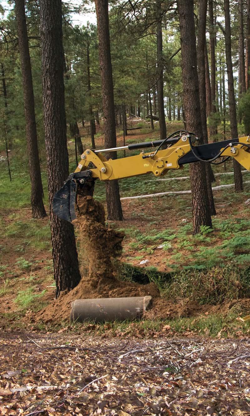 Features All New Operator Station Built with the operator in mind, the new F2 Backhoe Loader cab provides additional machine control at the operator s fingertips, with differential lock and auxiliary