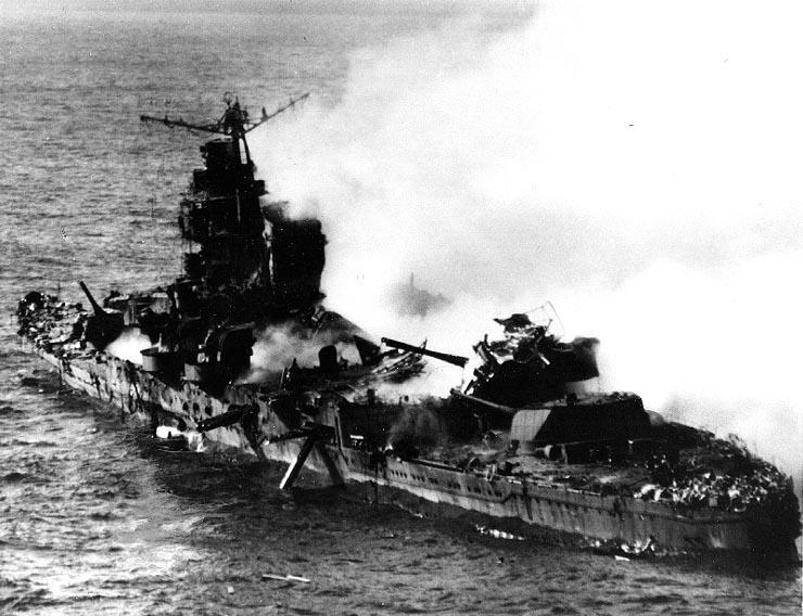 The loss of the carriers meant that only Shōkaku and Zuikaku were left for offensive actions.