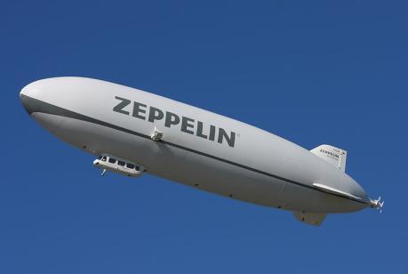 Fig. 65. Some modern Zeppelins.