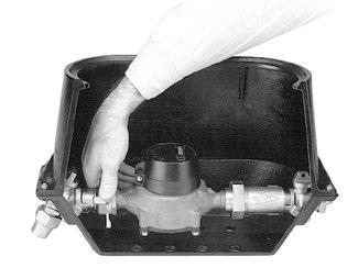 Ford Long Yokebox Valve Features and Options Continued The inlet, outlet, cartridge dual check valve and expansion connection are made from waterworks brass meeting the latest revisions of AWWA