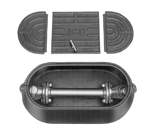 Ford Protector Meter Box Meter Box Lid Key (MBLK) sold separately Designed for warm climates with minimal frost problems, the Ford Protector Meter Box provides maximum security for 1-1/2" and 2"