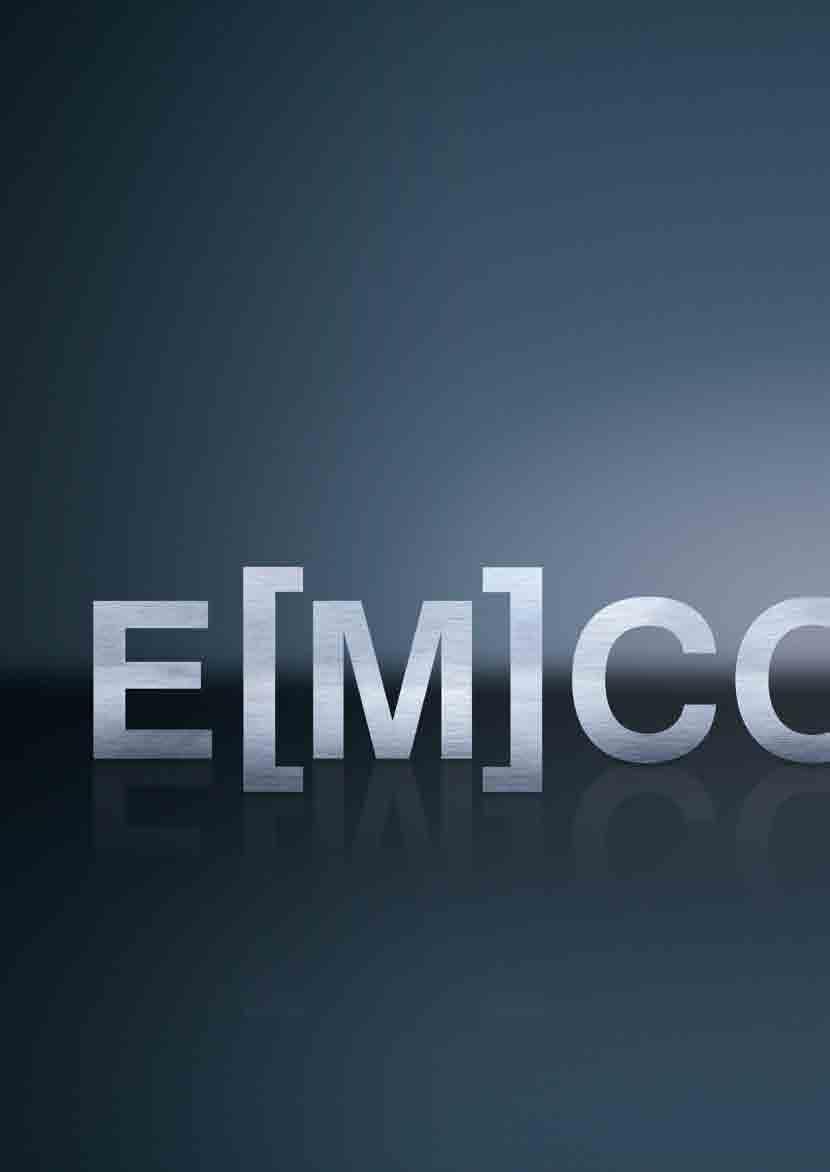 When everything fits together: That s E[M]CONOMY! The whole is more than the sum of its parts: The EMCO Group offers economic efficiency that is unique in its industry worldwide.