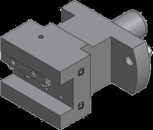 Static Toolholders for CNC Turning Machines Combi Turning Toolholder for Facing (right-hand/left-hand)