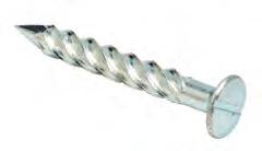 olt Function: Designed to fasten metal to wood. Lag screws are made with hex heads in lengths of 6" (152.5mm) 