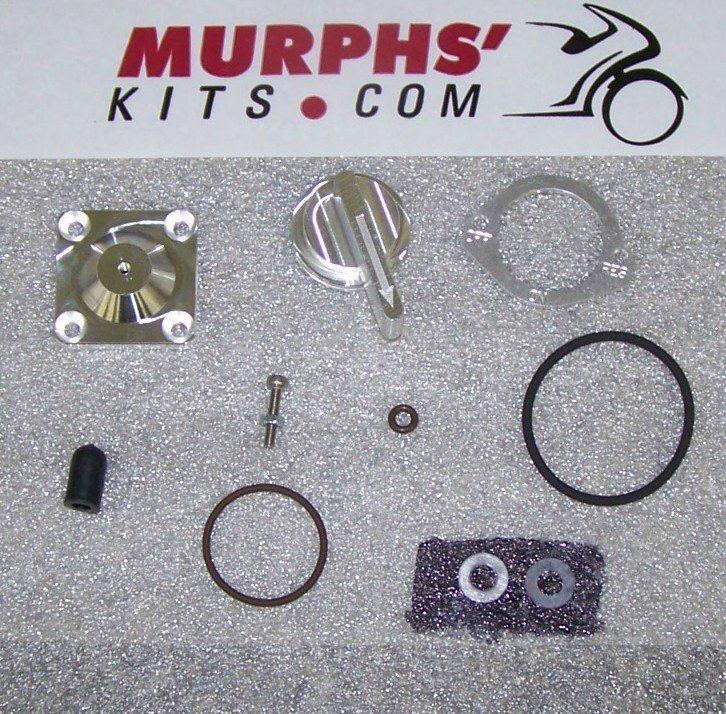 We thank you for purchasing a manual petcock conversion kit from Murphs! The first step is removing the gas tank from the bike.