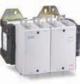 Frame Size AC-1 Duty Rating at 415V, 50 Hz Contactors 4-Pole with DC coil (115A to 630A) AC-3 Duty