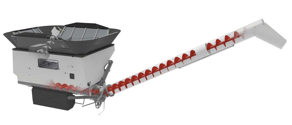 Because we only use two augers rather than three or more, like our competition, Gleaner provides more efficient unloading with better grain quality and less wear. No gearboxes. No open drives.