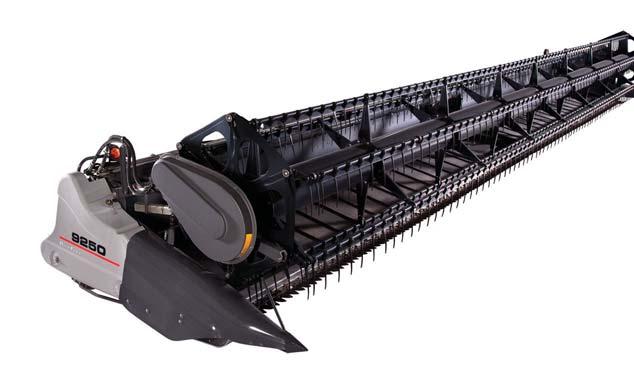 A self-contained, modular gearbox and torque limiter on each row unit provide greater durability and allow easier row width adjustment.