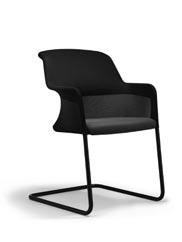 back and seat upholstery Side chair, full net version (no seat upholstery) Standard versions incl.