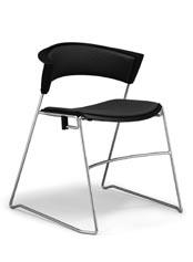 giroflex 12 12-3008 Stackable chair Standard versions (basic prices incl.