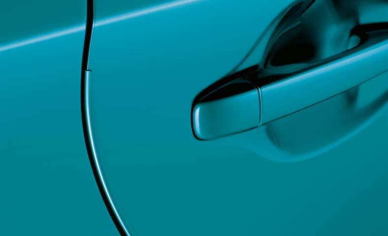 EXTERIOR ACCESSORIES Door Edge Guards Help prevent door edge dings and chipped paint with this protective finishing touch.
