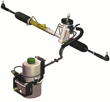 Introduction The pressure required for the steering servo assistance, is produced by a hydraulic pump.