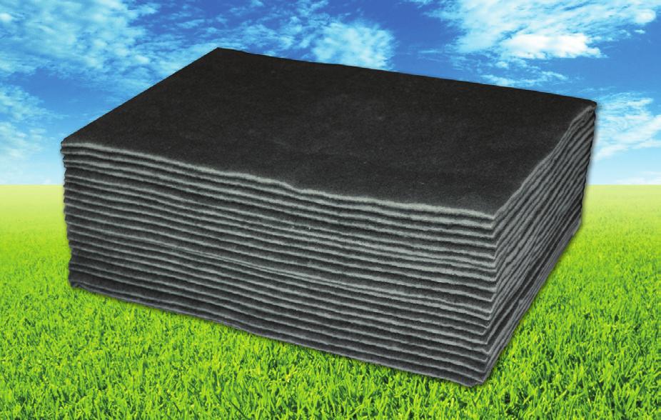 The Absorb Filters contain an antimicrobial and antibacterial agent for added health and sanitation security. The Absorb Filters are sustainable, biodegradable, and landfill safe.