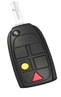 remote key Locks the doors, fuel filler door, tailgate and arms the alarm. Unlocks the doors, fuel filler door, and tailgate A and disarms the alarm. Unlocks (but does not open) the tailgate.