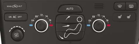 electronic climate control (Ecc)* AUTOMATIC CONTROL In AUTO mode, ECC controls all functions automatically and makes driving more pleasant with optimal air quality.