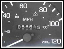 VIN and odometer photo captured and transmitted