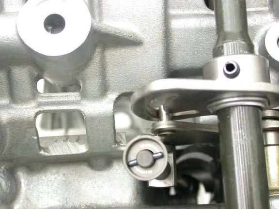 Remove the manual linkage retaining bolt. 2.