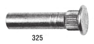 98/99 Device options and accessories Sex bolts Sex bolts when ordered with devices may be furnished with screw lengths different than shown in Column B. Below, Column B indicates popular s.