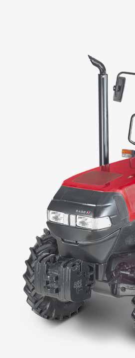 THE V/N/F RANGE SMALL SIZE BIG POWER Case IH offers a range of twelve, high-performance tractors specially developed to meet the needs of vineyard and orchard customers.