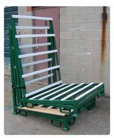 contact Racks nest when not in use Built in a variety of sizes A-Type Shipping Rack Ideal for shipping
